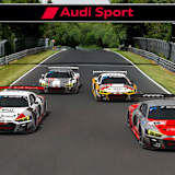 Audi startet mit vier historischen Designs beim 24h-Rennen auf dem Nürburgring