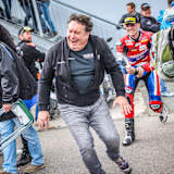 Ein Teamchef auf der Flucht