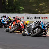 Cameron Beaubier vor Josh Herrin und PJ Jacobsen