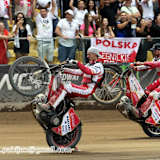 Maciej Janowski (li.) und Bartosz Zmarzlik begeisterten die Fans