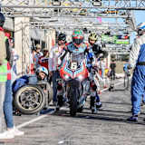 Chaz Davies ist seit Mitternacht ausgefallen