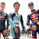 Luca Lunetta, Tatsuki Suzuki und Filippo Farioli