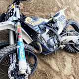 Ekerolds Bike nach dem Einschlag