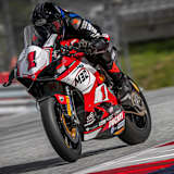 Max Enderlein zeigte 2024 seine Startnummer 1