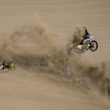 Stürze verlaufen in der Motorradkategorie selten glimpflich