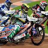 Greg Hancock (gelb) wurde mit 46 Jahren zum vierten Mal Weltmeister