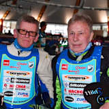 Jarmo Hirvasoja (li.) mit Posa Serenius