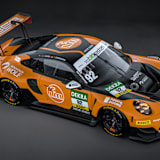 Der Porsche 911 GT3 R, mit dem Huber Racing im ADAC GT Masters starten wird