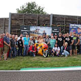 Die Fans und Anhänger von Waldi trafen sich in Kurve 11 auf dem Sachsenring