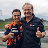 Dani Pedrosa und Hubert Trunkenpolz
