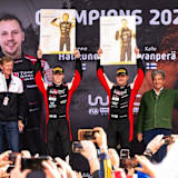 Walter Röhrl, Kalle Rovanperä , Jonne Halttunen und Christian Geistdörfer