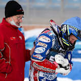 Dmitry Khomitsevich musste verletzungsbedingt aufgeben