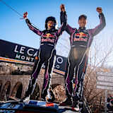 Die Auftaktsieger Isabelle Galmiche und Sébastien Loeb