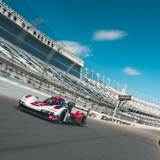 Der Porsche 963 bei Testfahrten in Daytona