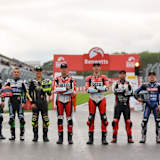 Das Ducati-Team feierte mit den Fahrern