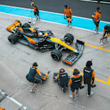 Das McLaren-Team absolviert in dieser Woche einen Test in Budapest mit dem MCL35M