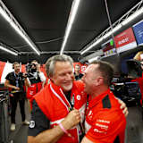 Michael Andretti feierte den Formel-E-WM-Titelgewinn mit Teamchef Roger Griffiths