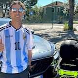 Andrea Migno auf dem Weg nach Argentinien