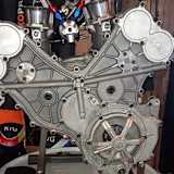 Der nie ganz fertig gestellte 990-ccm-Prototyp des MZ-Motors von 2002