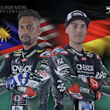 Markus Reiterberger (re.) mit Teamkollege Azlan Shah