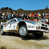 Walter Röhrl im Lancia 037