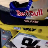 Ken Roczen quittierte das Training mit Aldon Baker