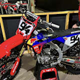 Die Honda von Ken Roczen zum Auftakt der Supercross-WM in Cardiff