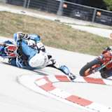 Dieser Sturz kostete Marc-Reiner Schmidt den GP-Sieg – Lukas Höllbacher (72) profitierte