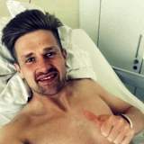 Christof Höfer liegt flach