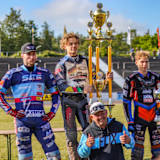 Die Top-3 in Norden: René Deddens, Lars Skupien und Sandro Wasserman (v.l.)