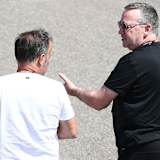 Freddie Spencer (rechts) mit Loris Capirossi