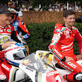 Casey Stoner gestern in Goodwood: Debüt auf der Suzuki 500 von Kenny Roberts jr. 
