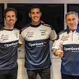 Sportdirektor Nico terol, Jordi Torres und Teamchef Jorge Martinez «Aspar»