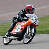 Aalt Toersen auf der 50-ccm-Kreidler