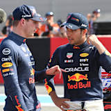 Noch herrscht keine dicke Luft zwischen Max Verstappen und Sergio Pérez