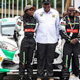 Maxime Wahome und Kenia-Präsident Uhuru Kenyatta