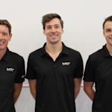 Fahren den Cadillac in der WEC: (v.li.) Richard Westbrook, Alex Lynn und Earl Bamber