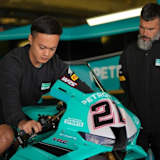 Zaqhwan Zaidi freundet sich weiter mit der Honda CBR1000RR-R an