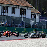 Mercedes war auch in Belgien schneller als Ferrari