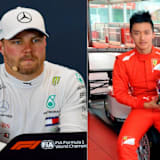 Valtteri Bottas und Guanyu Zhou