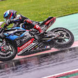 Für Sylvain Guintoli war es zeitweise zu viel Regen