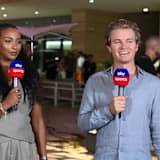 Nico Rosberg und Naomi Schiff