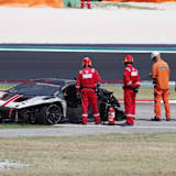 Das Wrack nach dem Aprall von Georgi Donchev