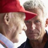 Christian Danner und Niki Lauda 2015 zusammen in Abu Dhabi