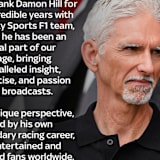 So wurde Damon Hill im November 2024 von Sky verabschiedet
