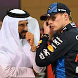 FIA-Präsident Mohamed Ben Sulayem und Max Verstappen