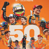 Oscar Piastri steht vor seinem 50. Formel-1-GP