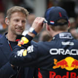 Jenson Button und Max Verstappen