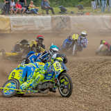 Vollgas voraus: Mitch Godden und Paul Smith vorne in Osnabrück