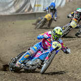 Stephan Katt (vorne) fuhr in Lüdinghausen auf Platz 3. William Kruit (links) wurde Zweiter